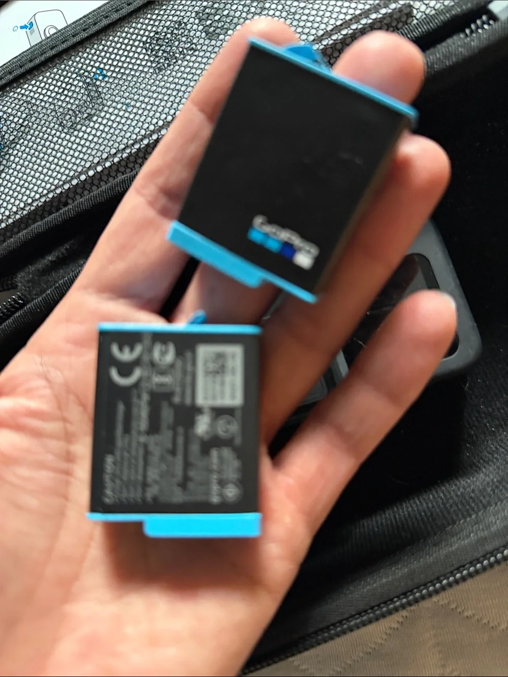 GoPro HERO Action Camera in Black with Blue Accents